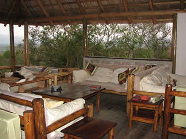 a ugandan lodge